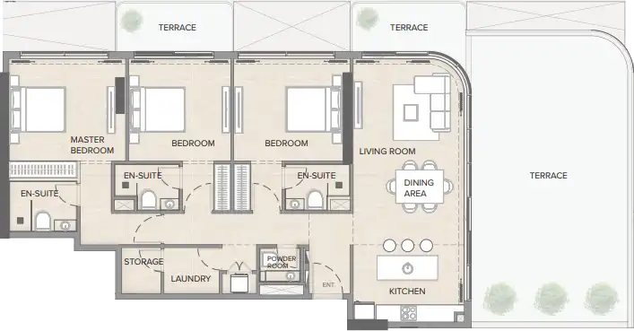 Floor Plans of Arka Enclave