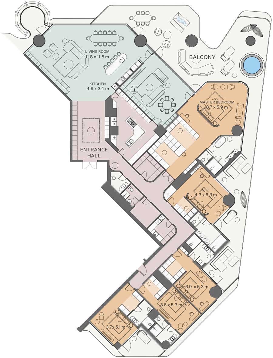 Floor Plans of Eywa by R.Evolution