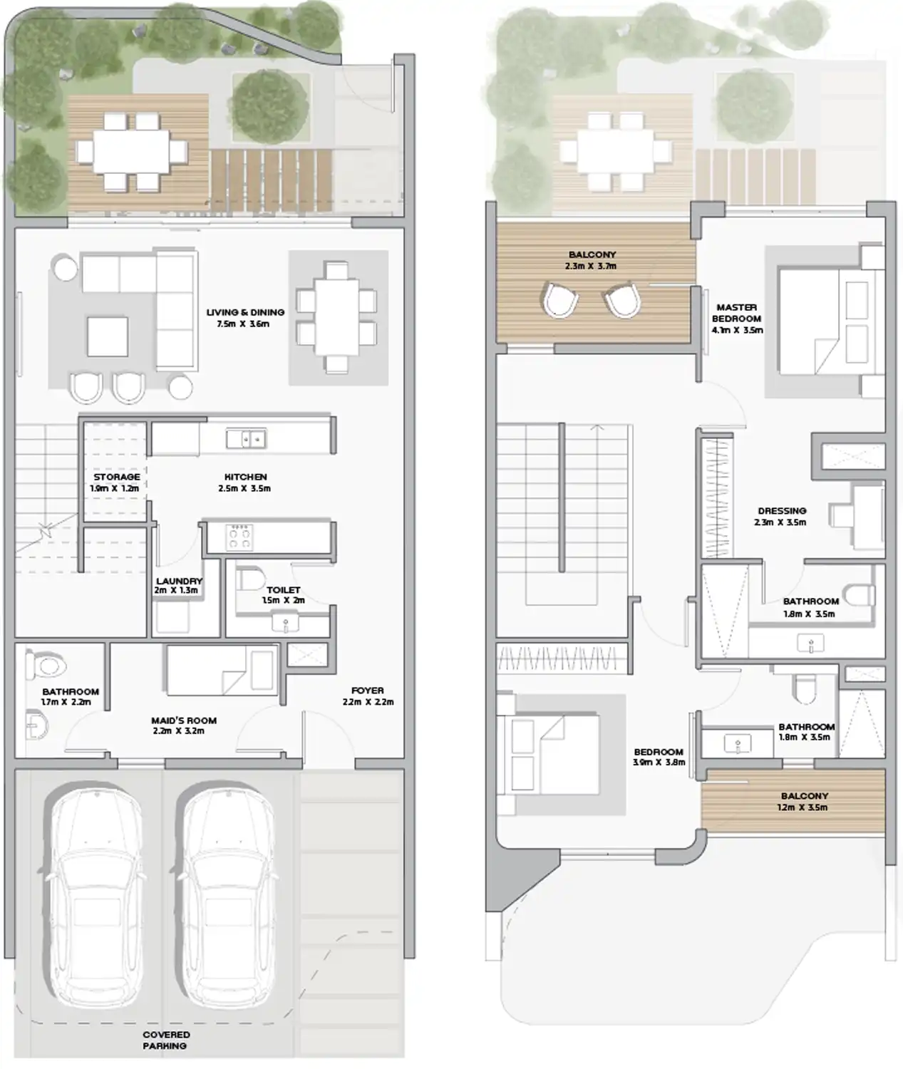 Floor Plans of Khalid Bin Sultan City