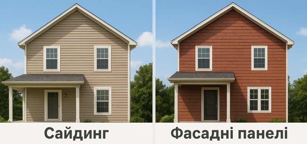 Порівняння сайдингу та фасадних панелей за довговічністю та якістю матеріалів