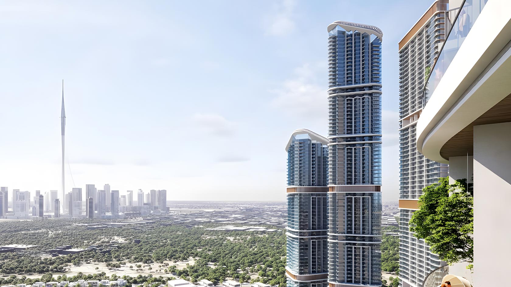 Апартаменты Sobha Hartland 360 Riverside Crescent в Дубае