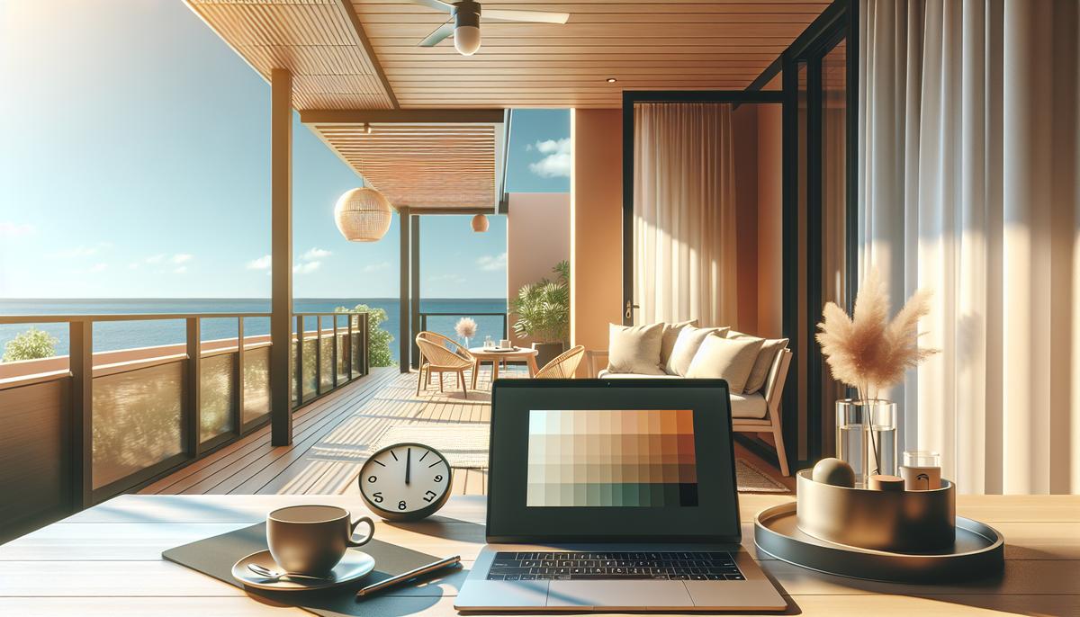 Как получить доход в валюте от недвижимости в Грузии Апартаменты у моря в Грузии на фоне спокойного побережья — символ валютного дохода