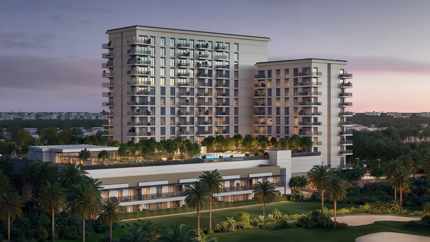 Emaar South Golf Edge Apartments in Dubai