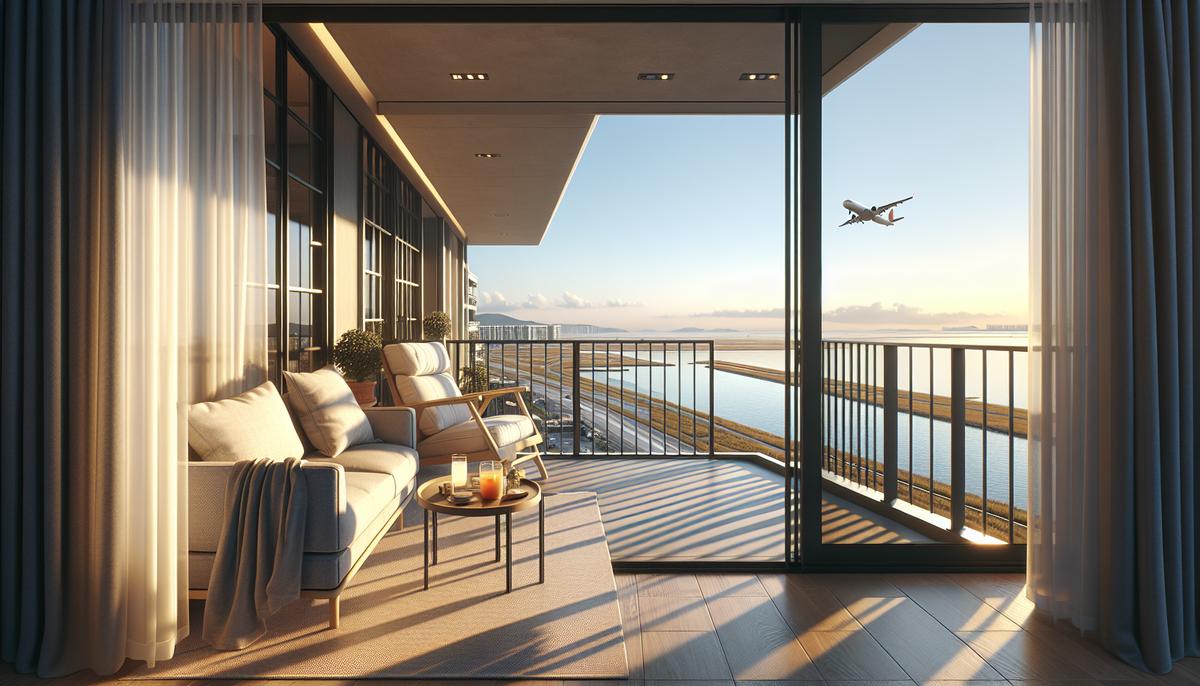 Квартиры с видом на море в районе аэропорта: реально ли и сколько стоит Балкон с видом на море и самолёты