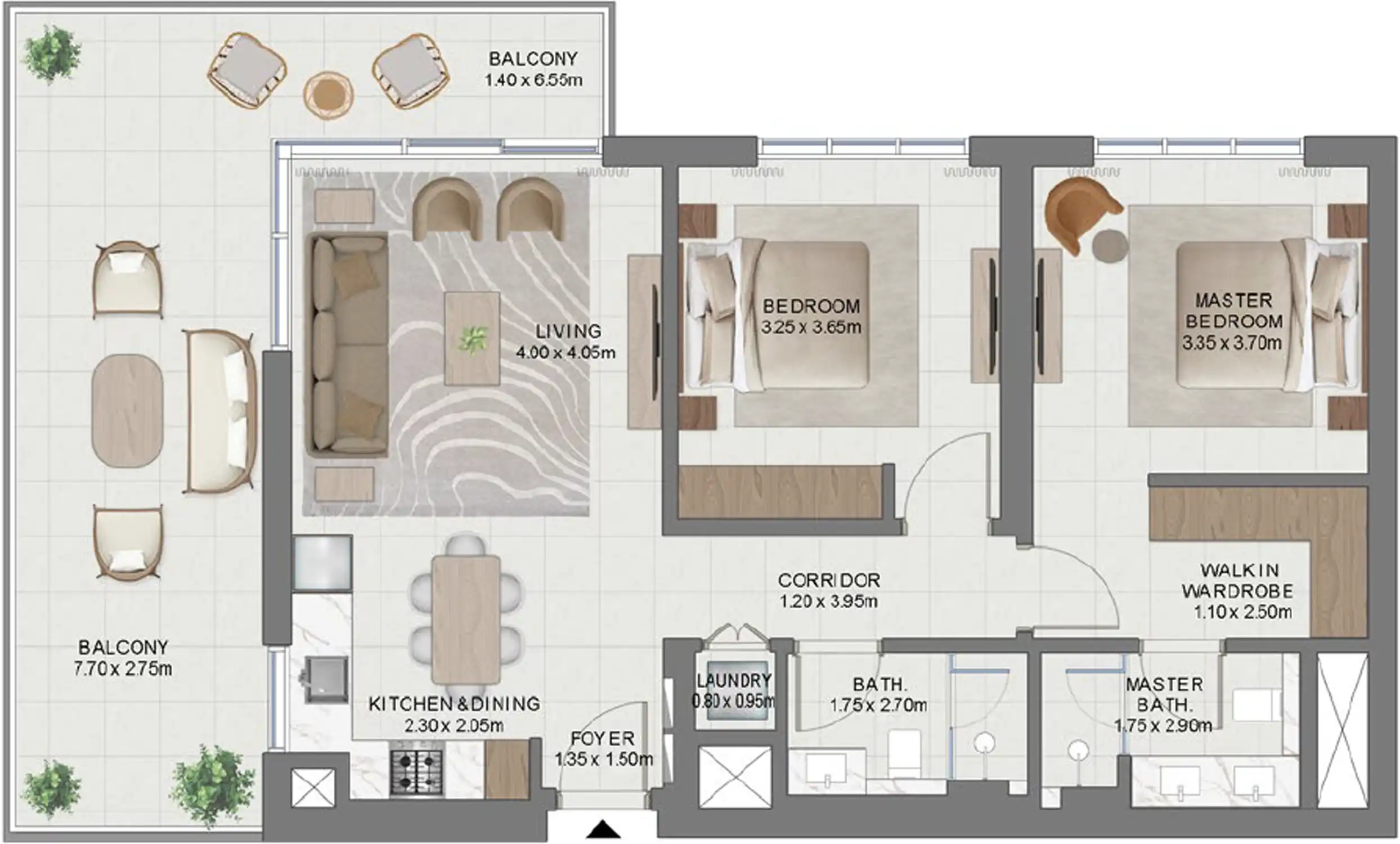 Планировки Emaar South Golf Hills