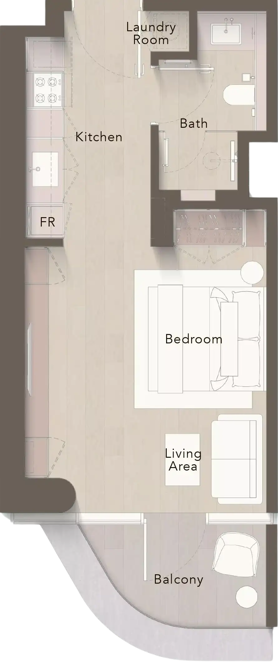 Floor Plans for Ellington Views 1 in Ras Al Khaimah