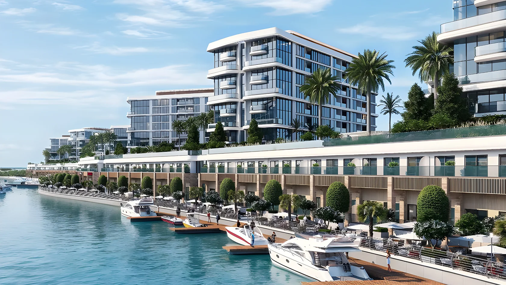 Апартаменты Sobha Siniya Island Bayside Marina Residences