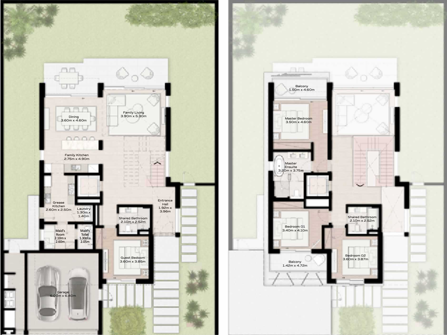 Floor Plans of Meraas Nad Al Sheba Gardens