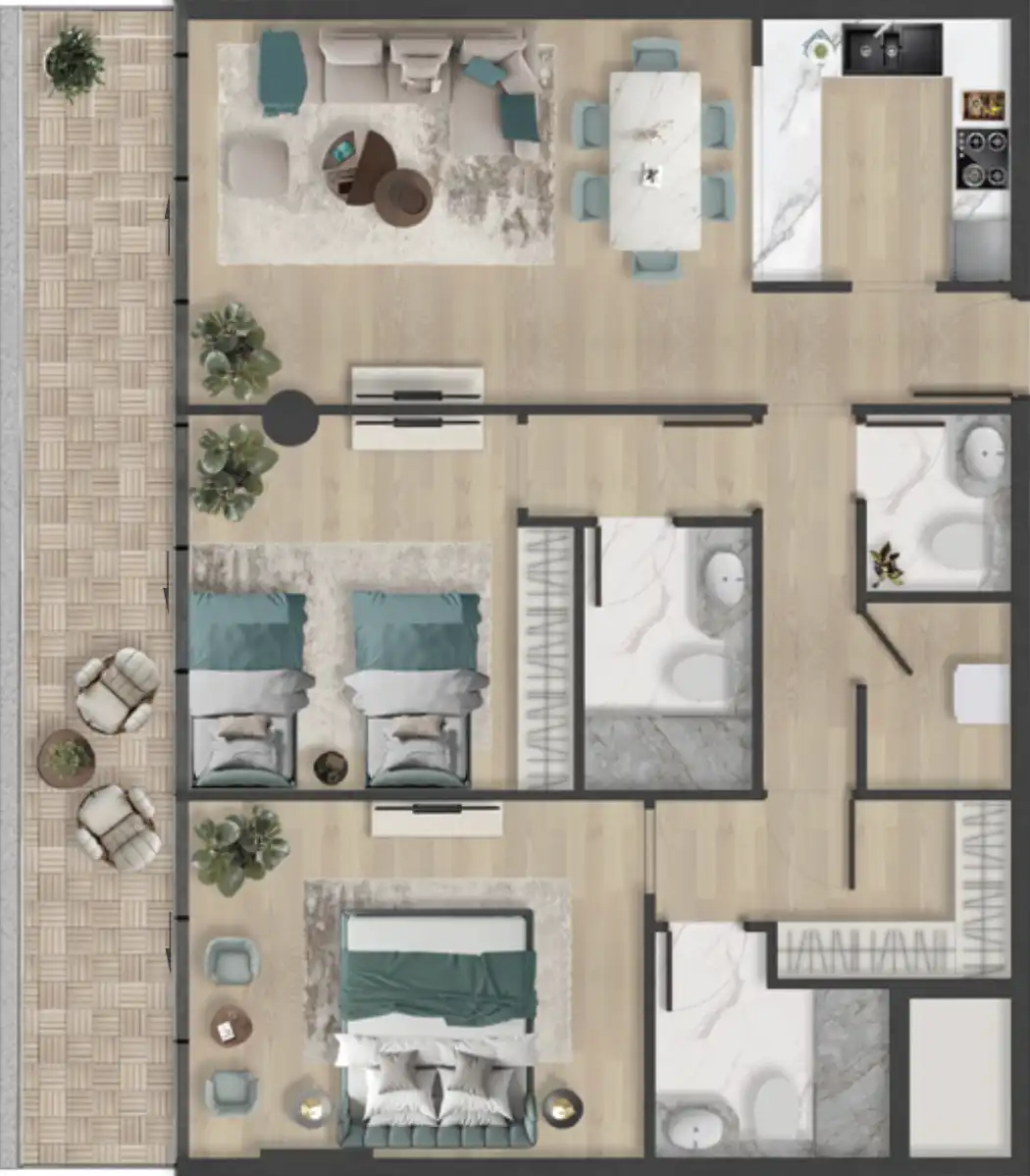 Floor Plans for Pelagia in Ras Al Khaimah