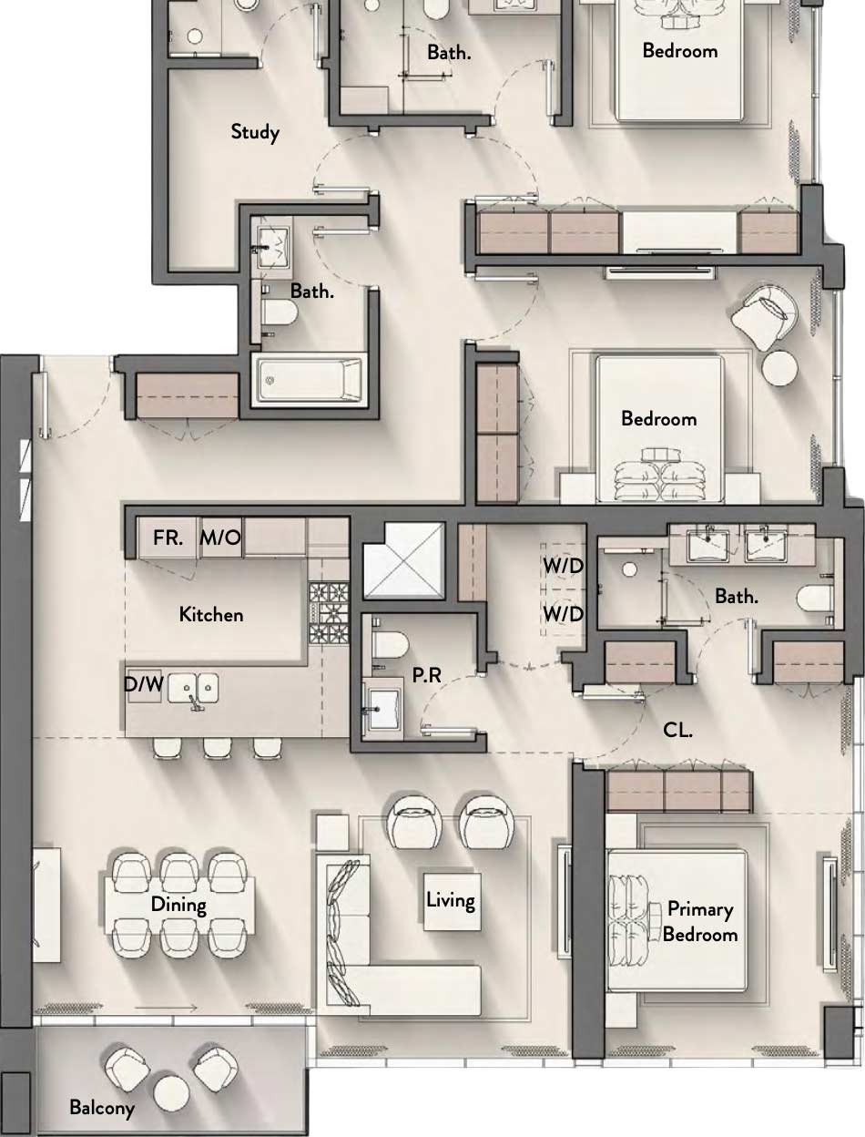 Floor Plans of Ellington Hillmont Residences