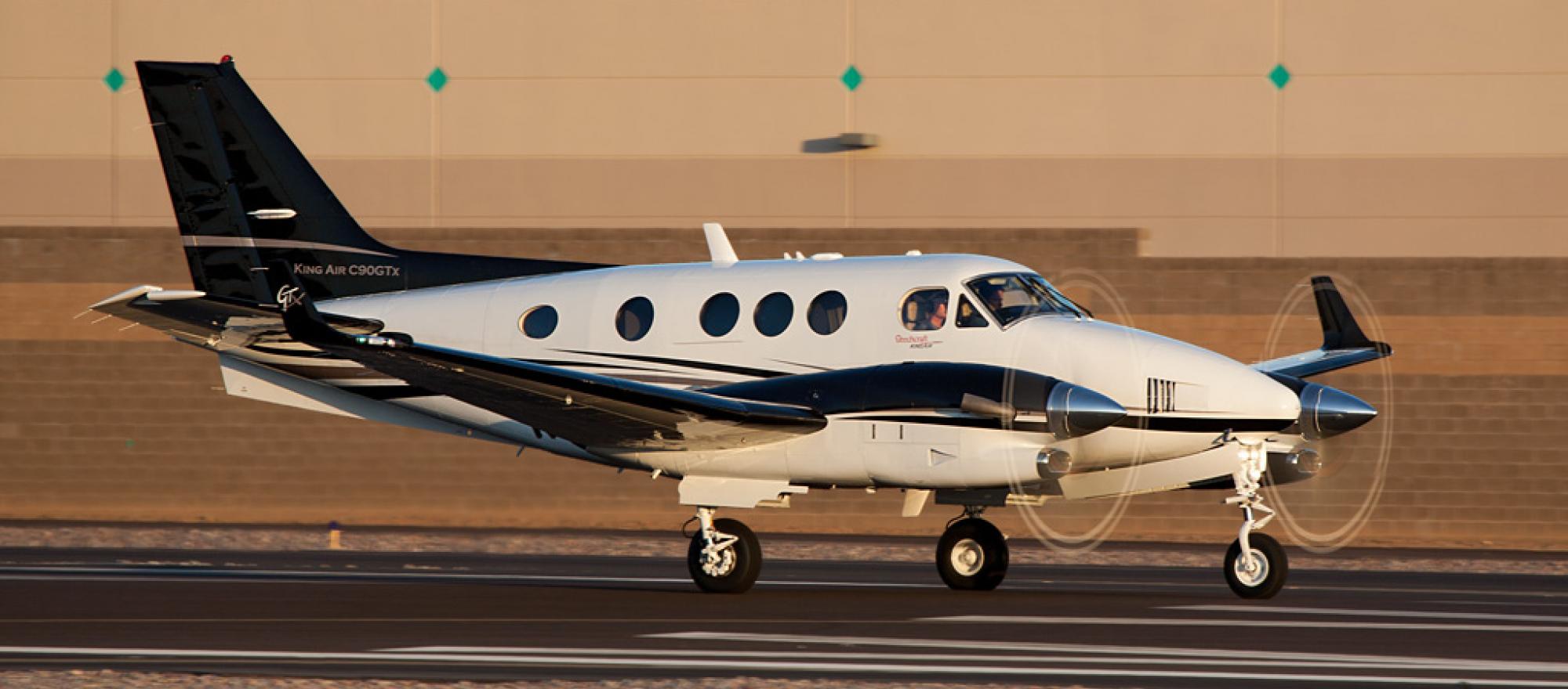 Book Private Air Charter on Beechcraft King Air 90