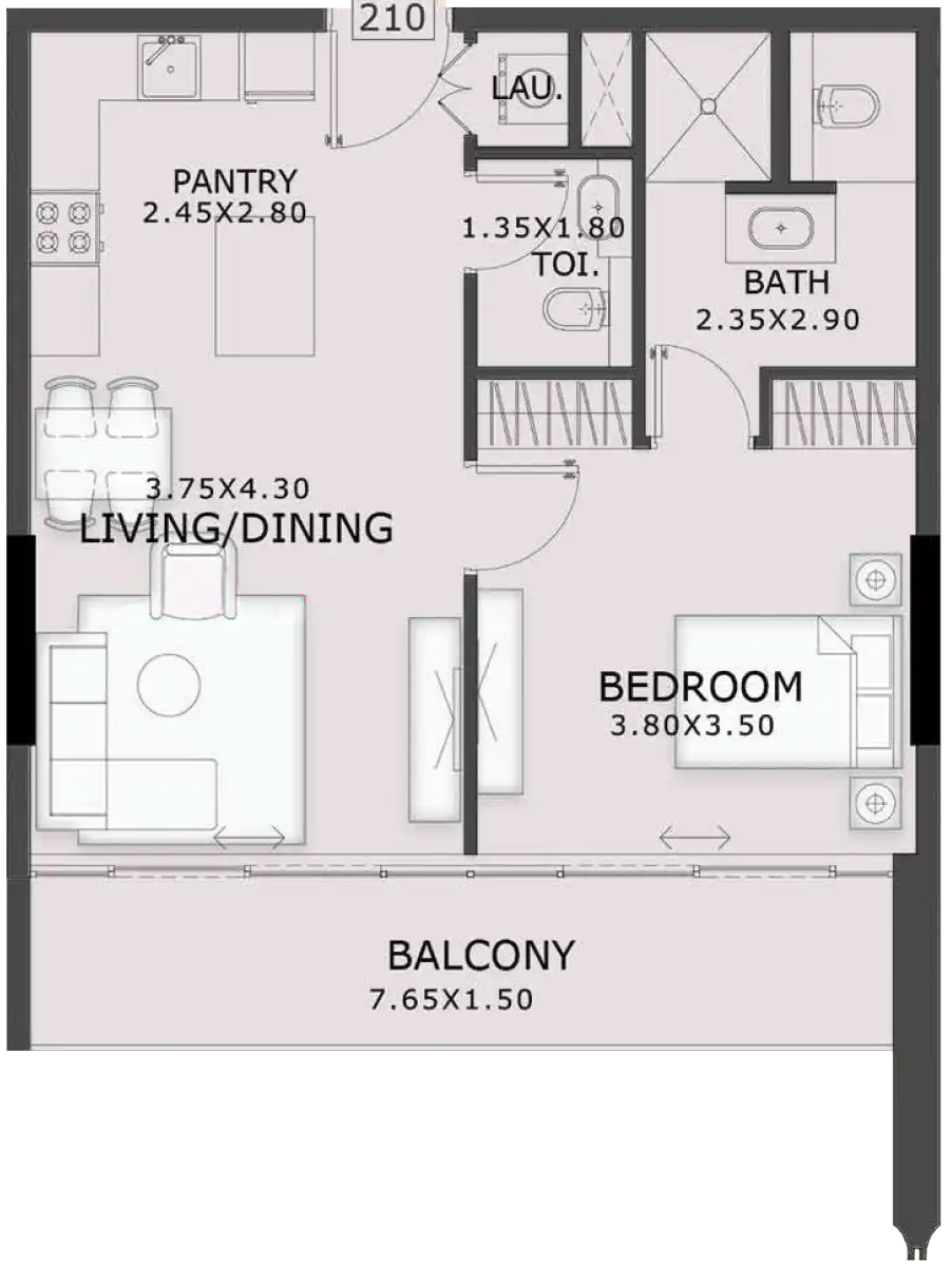 Floor Plans for 99 Parkplace JVC in Dubai