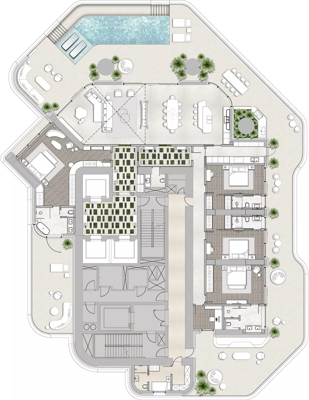 Floor Plans for Regent Residences Dubai Sankari Place in Dubai