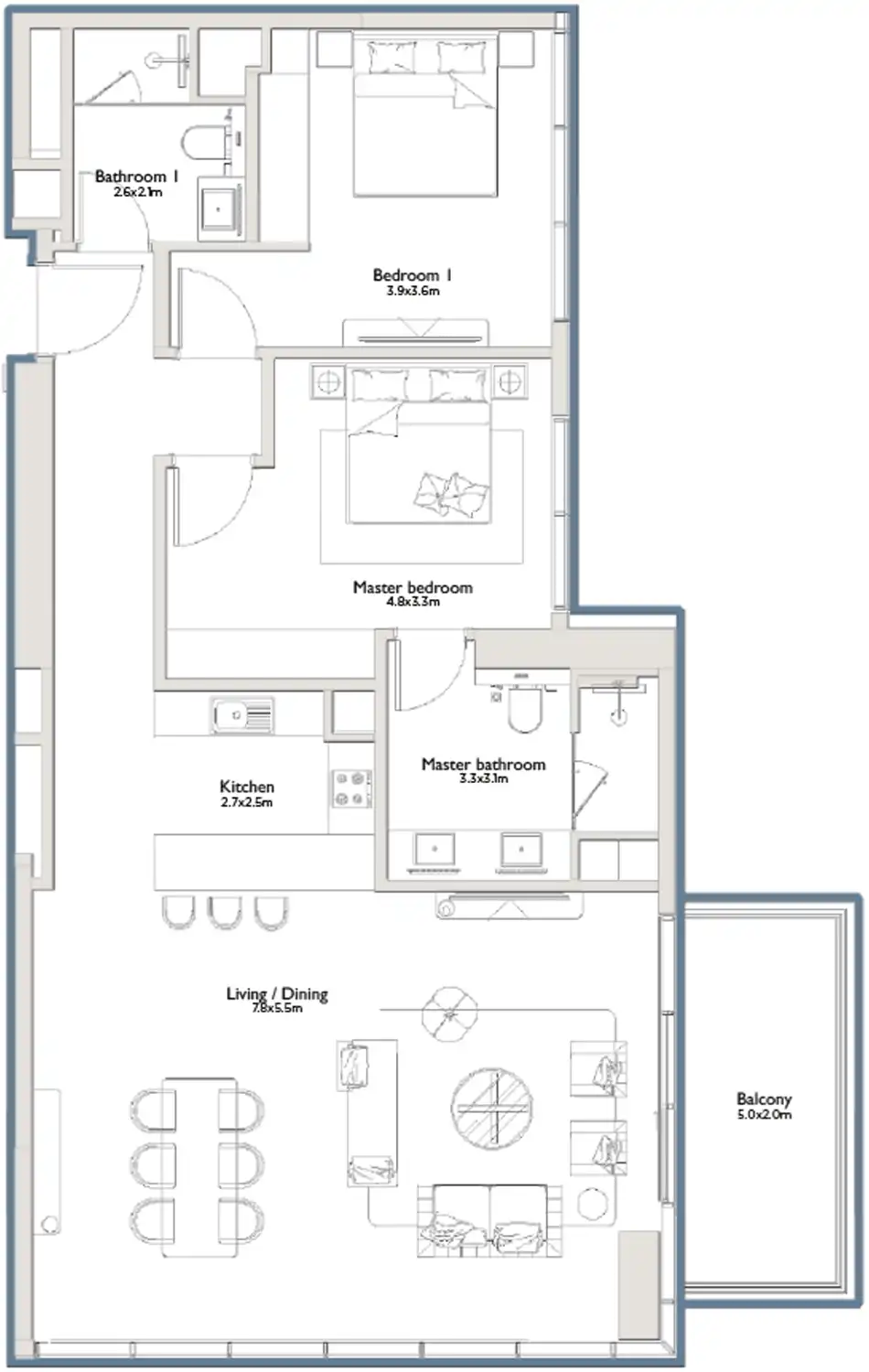 Планировка Serenia District East