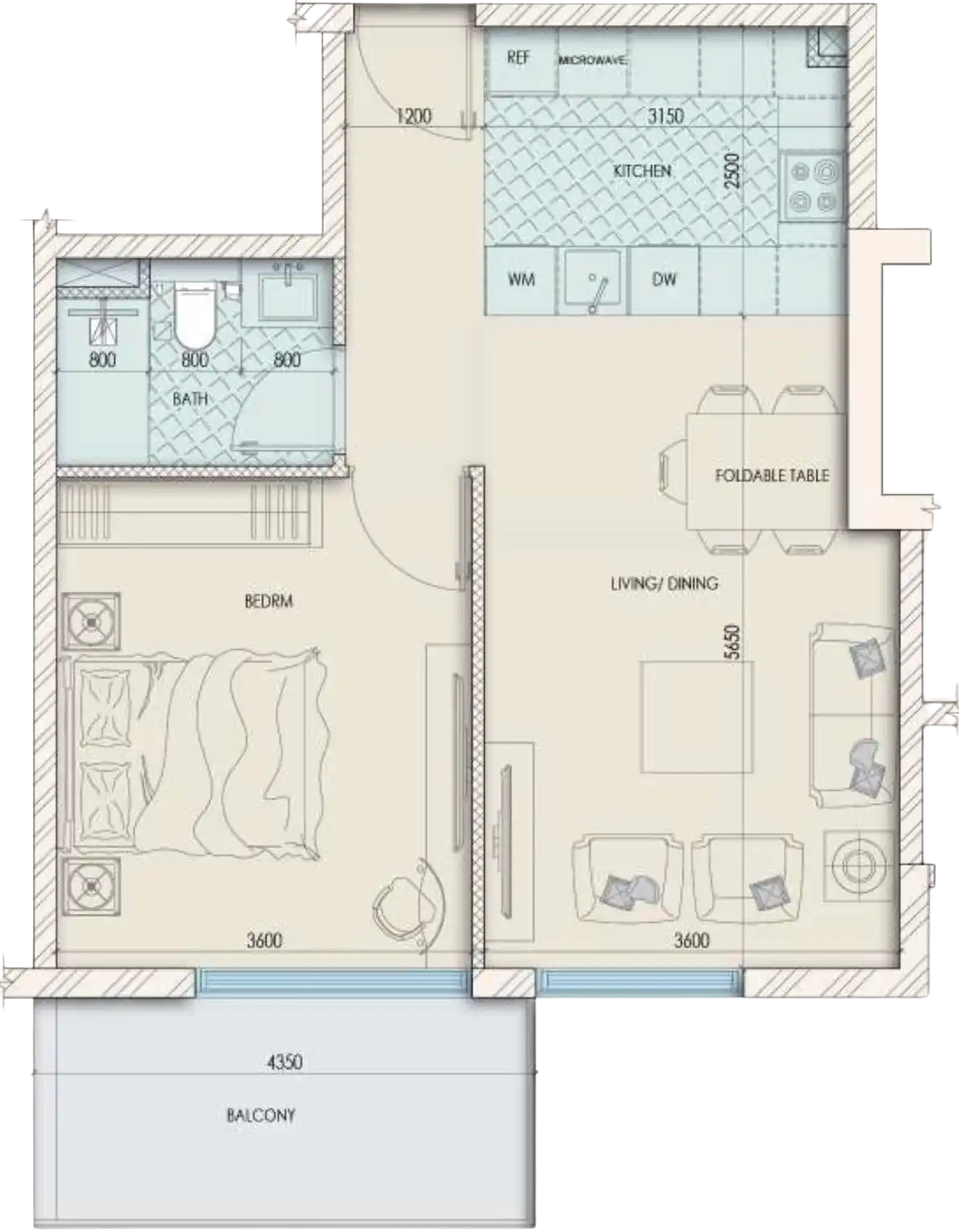 Floor Plans of Enaya Residences