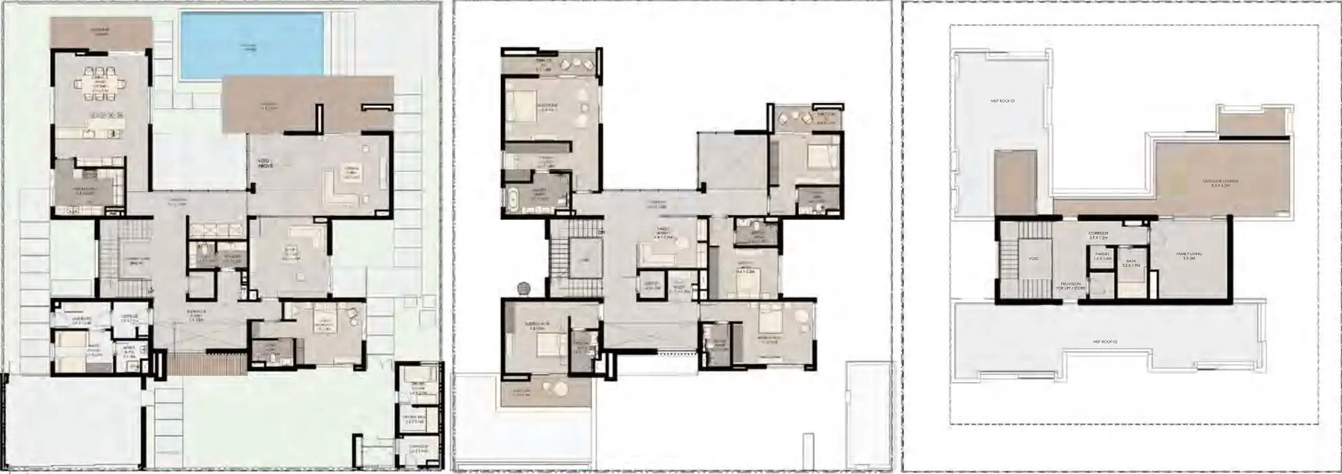 Floor Plans for Aldar Athlon in Dubai