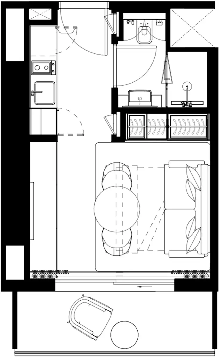 Планировки Azizi Milan Heights