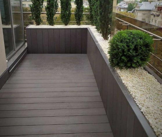 Використання терасної дошки ДПК для тимчасових споруд та конструкцій