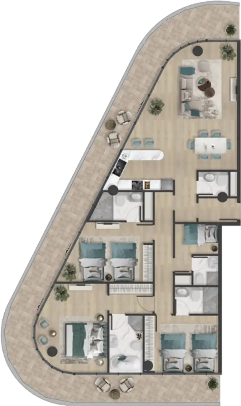 Floor Plans for Pelagia in Ras Al Khaimah