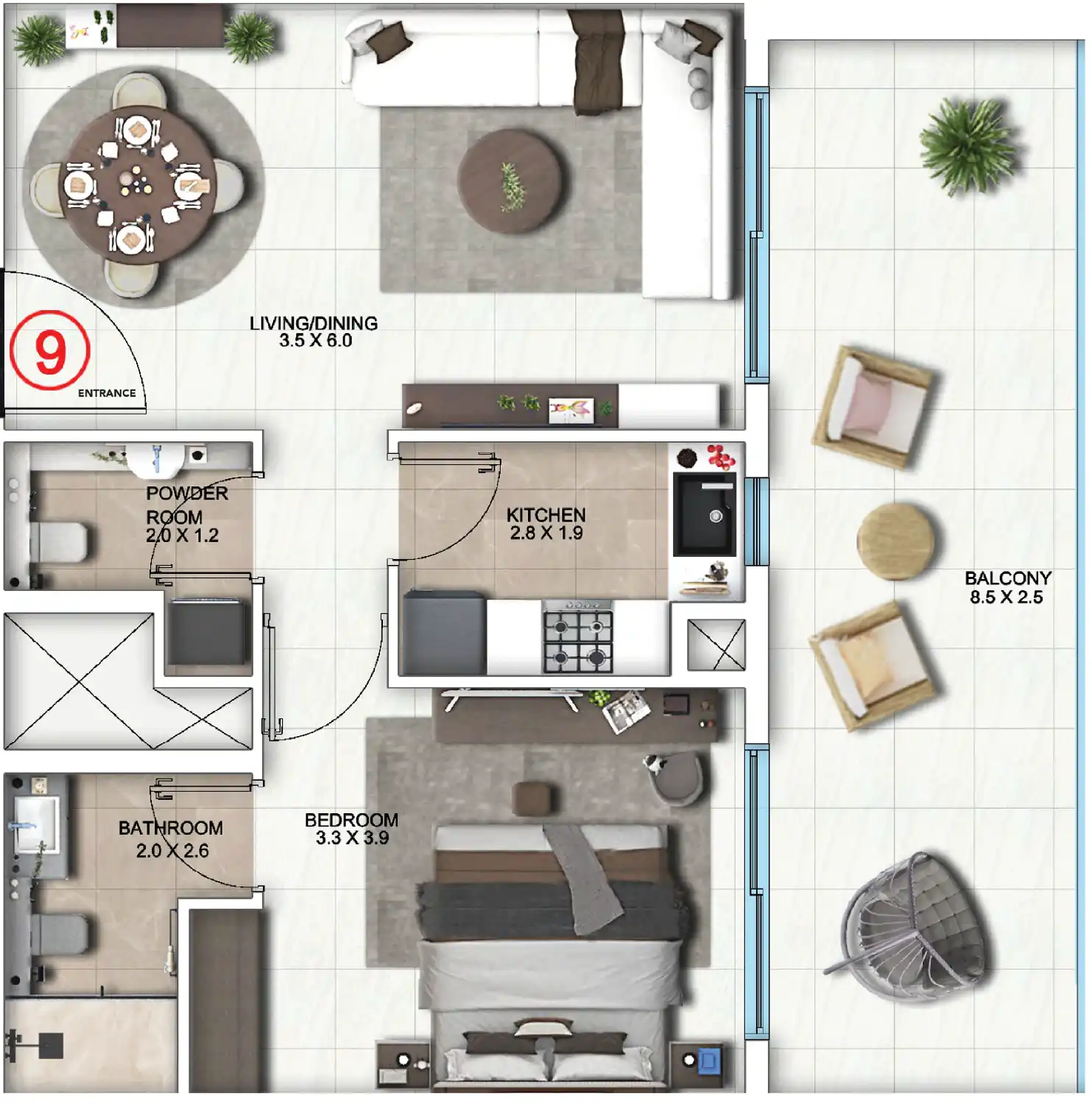 Планировка Symbolic Altus