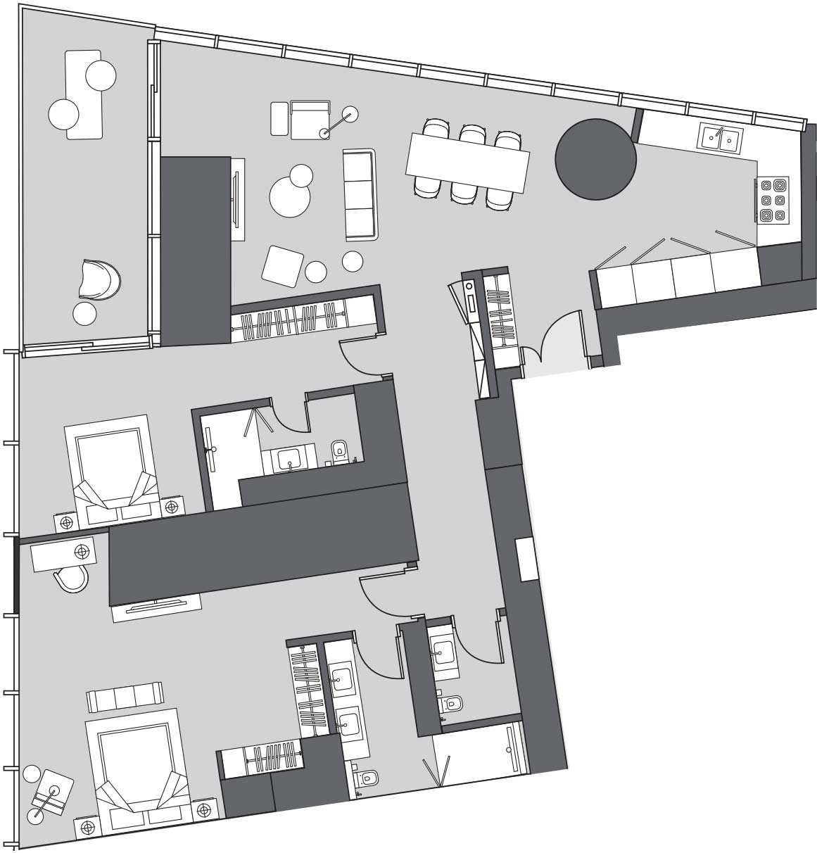 Floor Plans of Six Senses Residences Dubai Marina