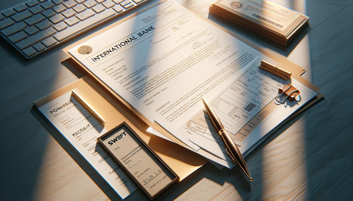 Деньги из-за границы на ПВ: как подтвердить происхождение средств в банке Платёжные и нотариальные документы на столе