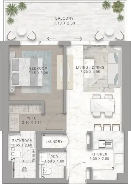 Планировки DAMAC Chelsea Residences
