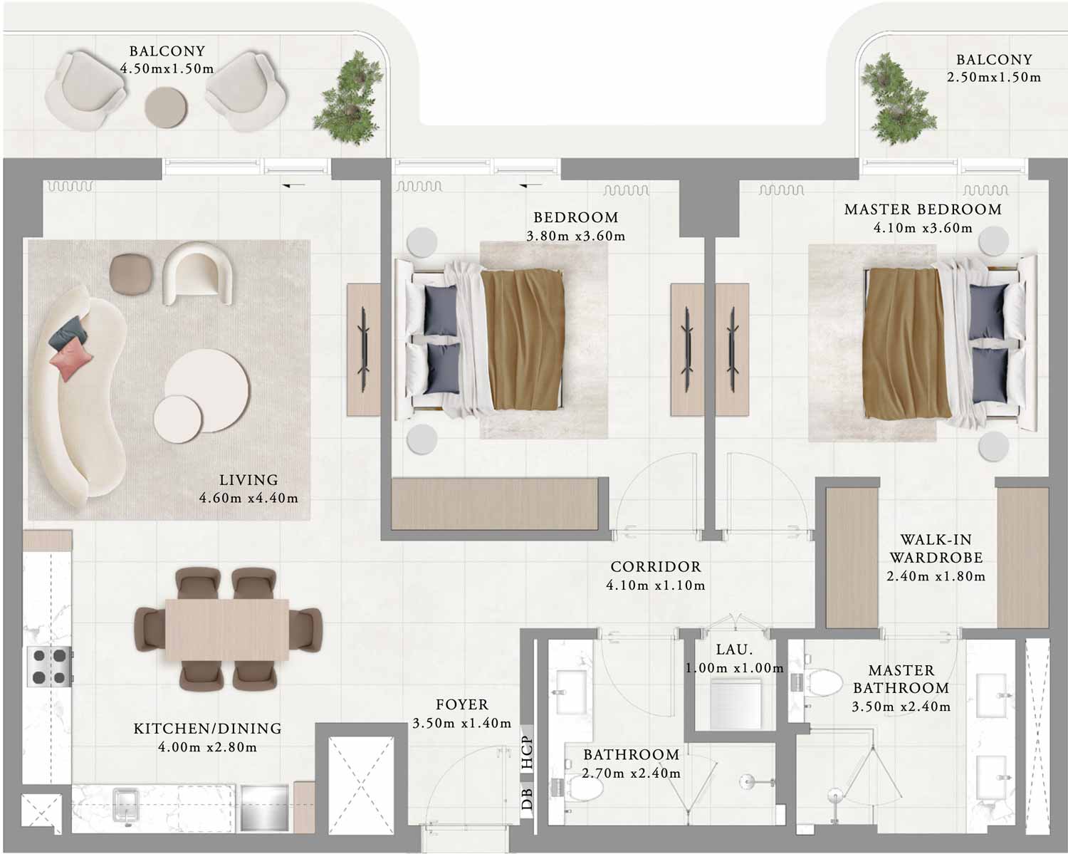 Floor Plans of Emaar Bayline & Avonlea