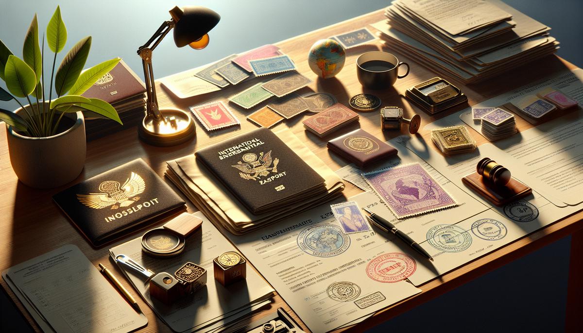 Наследство для иностранца: нюансы оформления и переводы нотариус и документы на столе