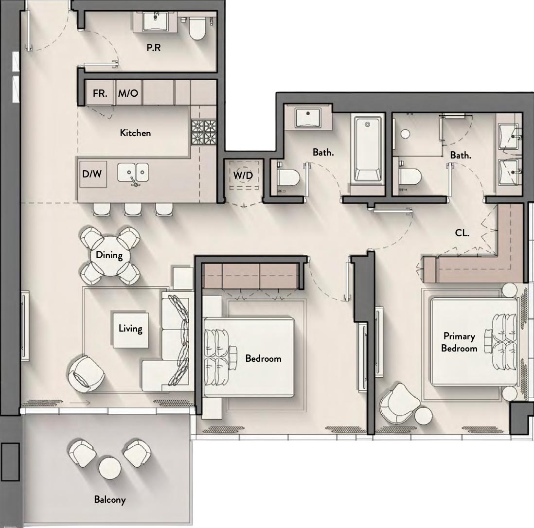 Floor Plans of Ellington Hillmont Residences