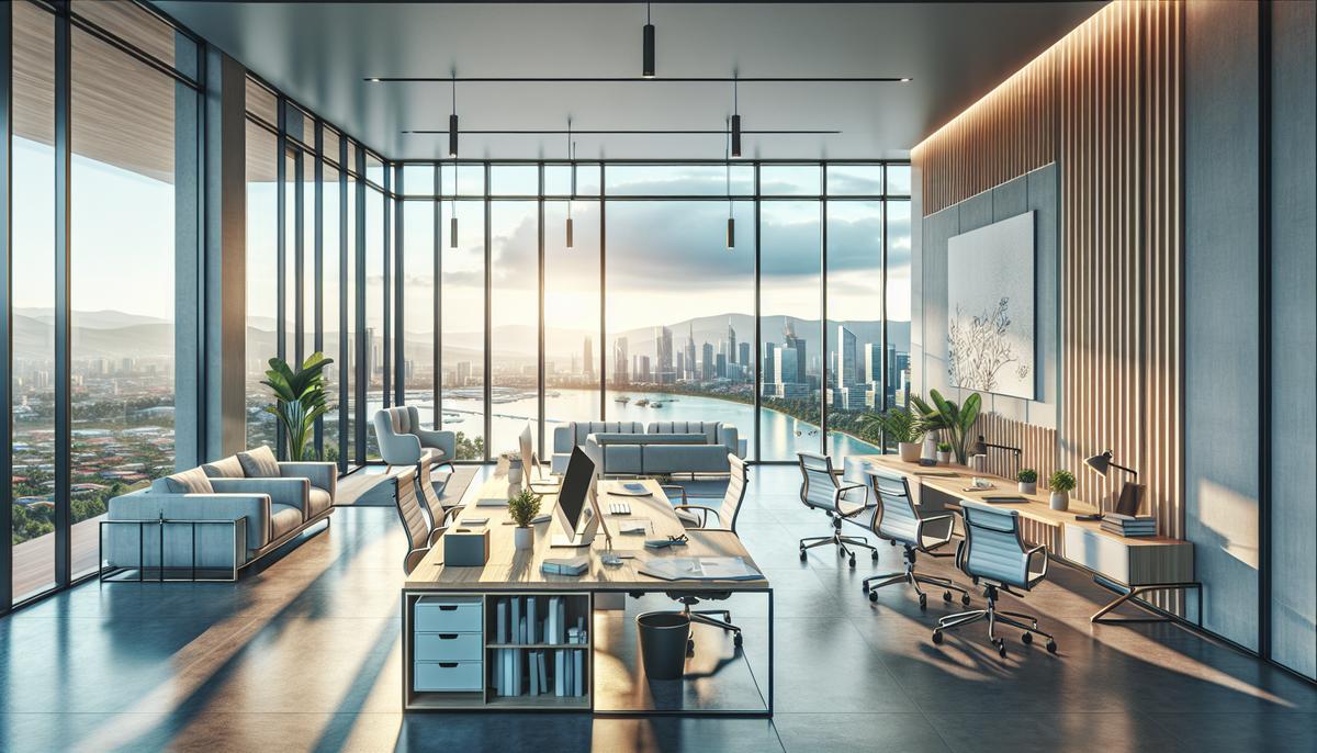 Сколько стоит аренда офиса в Батуми — 2025 Современный офис в Батуми с видом на город