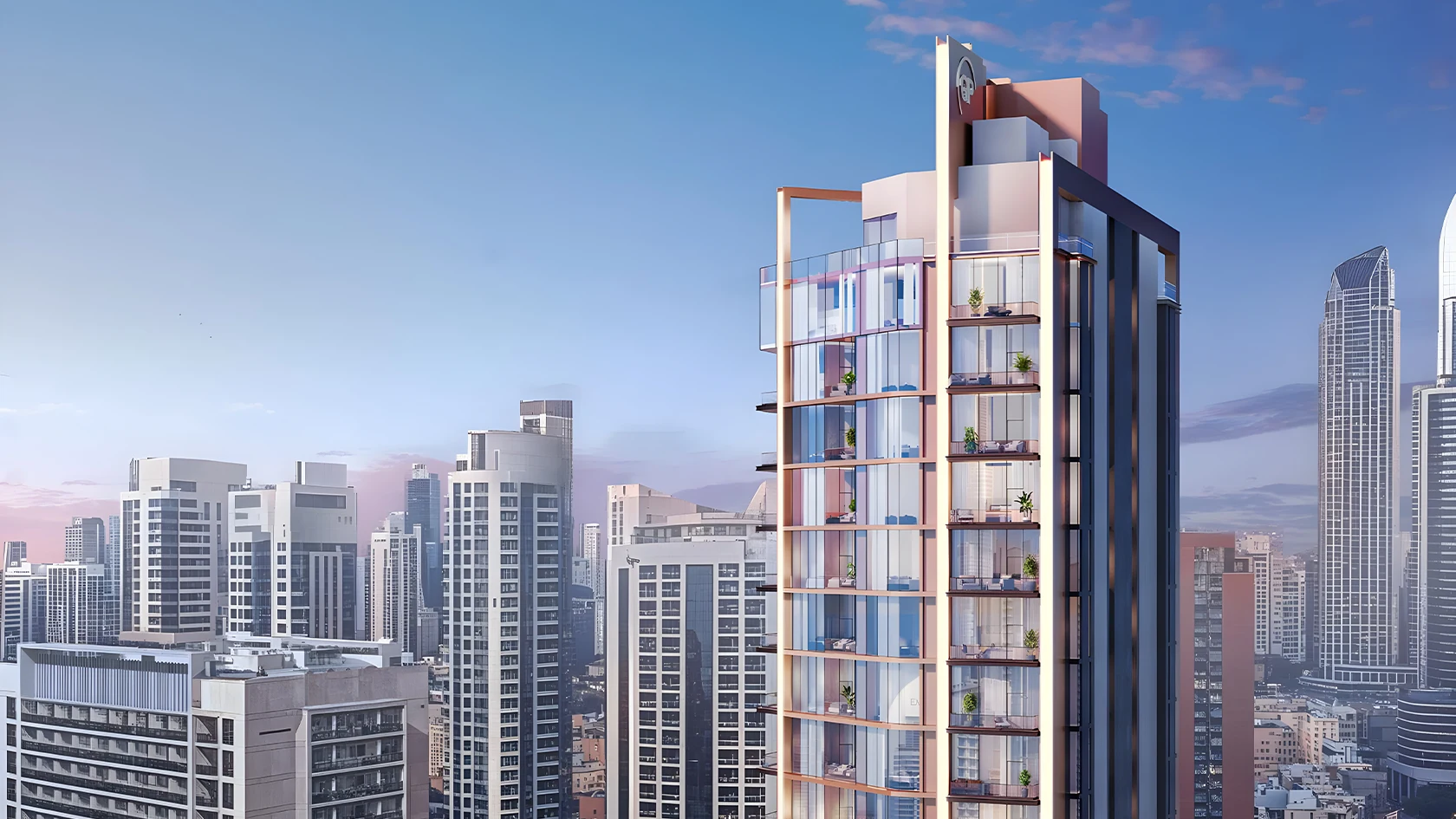 Пентхаусы VELOR Tower в Дубае в районе Business Bay