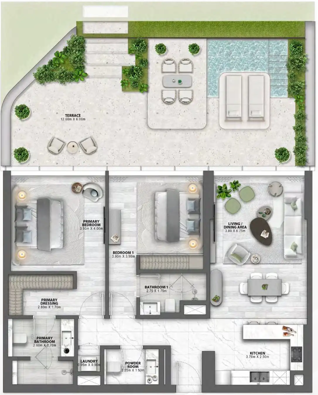 Floor Plans of Passo by BEYOND