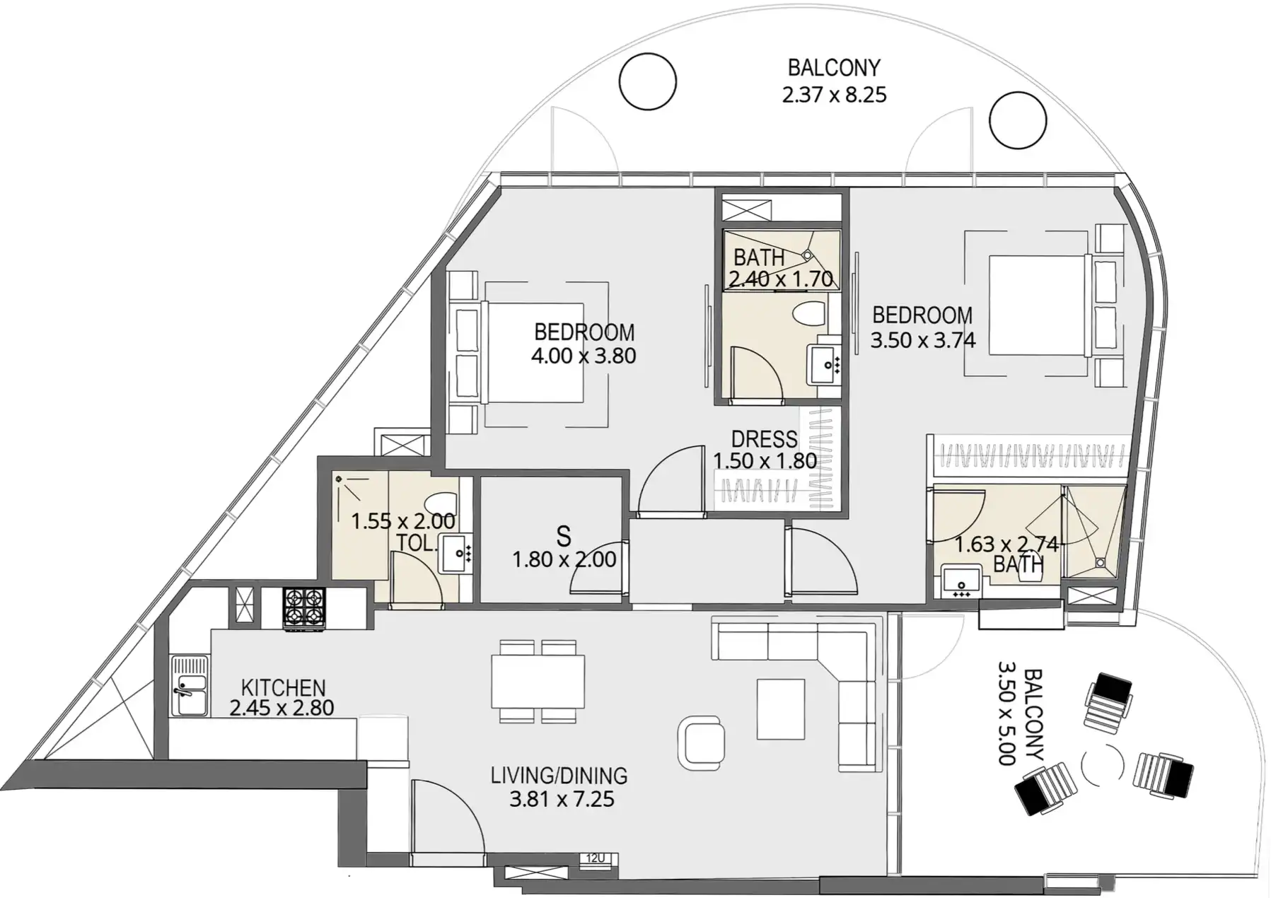 Floor Plans of Val by Kasco