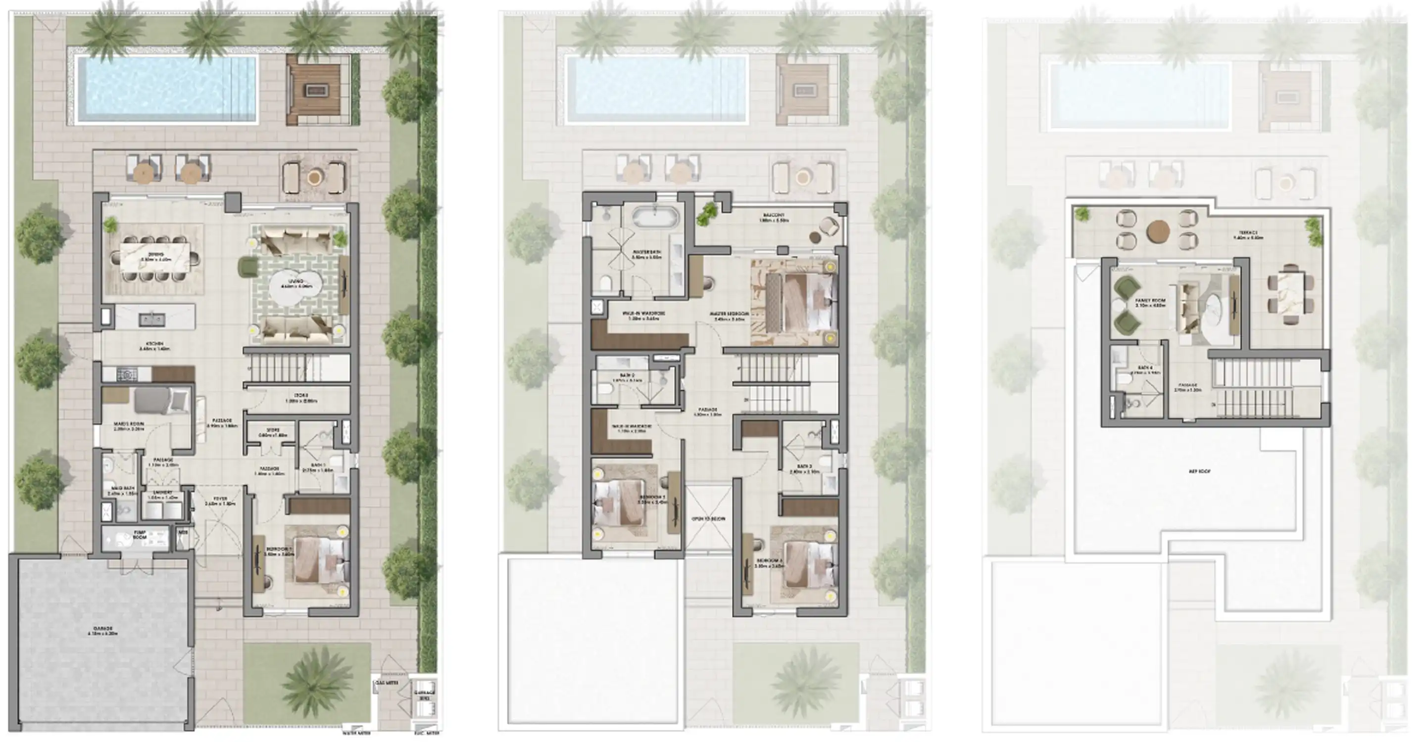 Планировка Emaar Salva