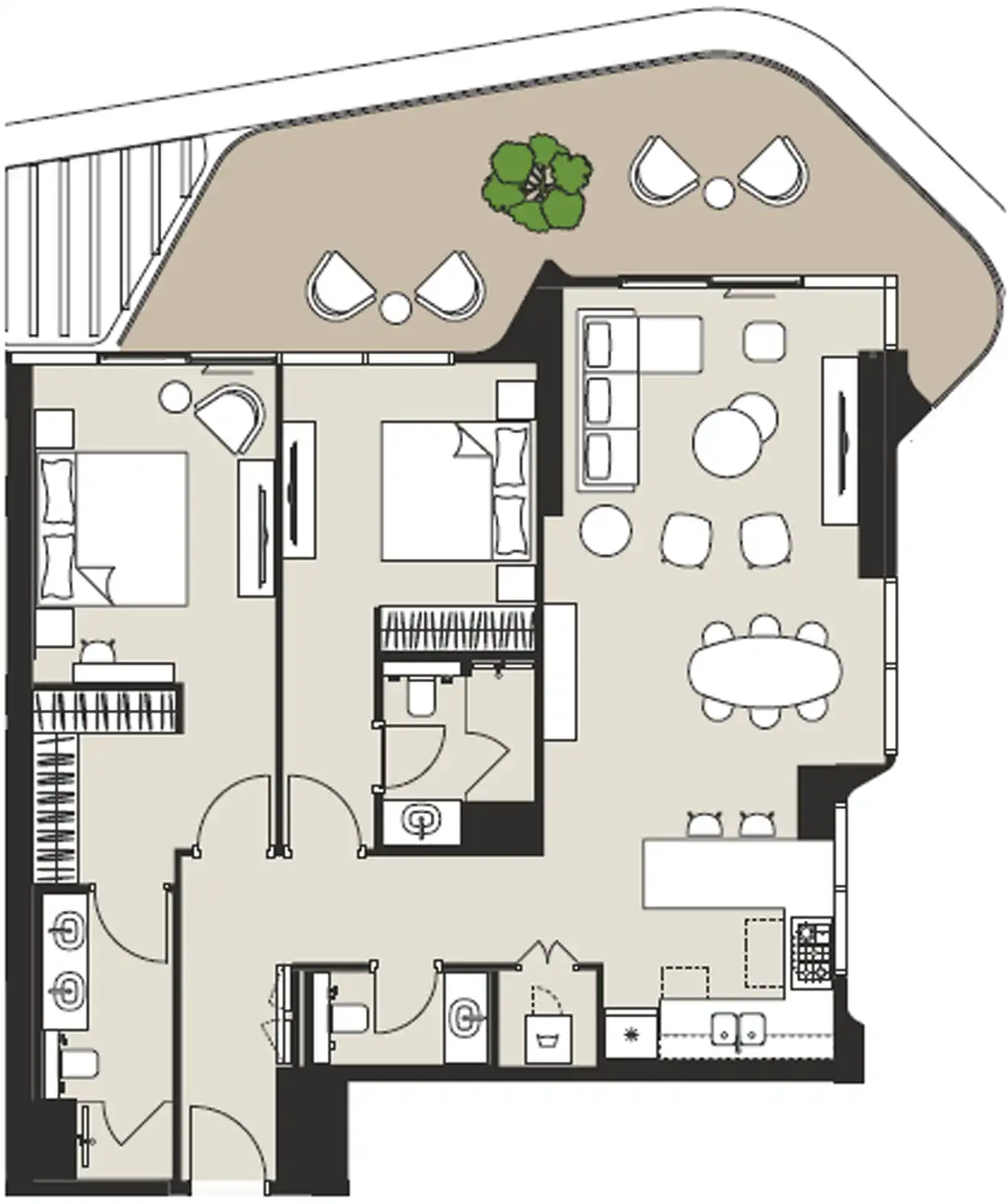 Floor Plans for Artistry Two Residences by Select Group in Dubai