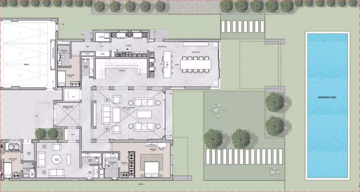 Планировки Sobha Siniya Island Villas