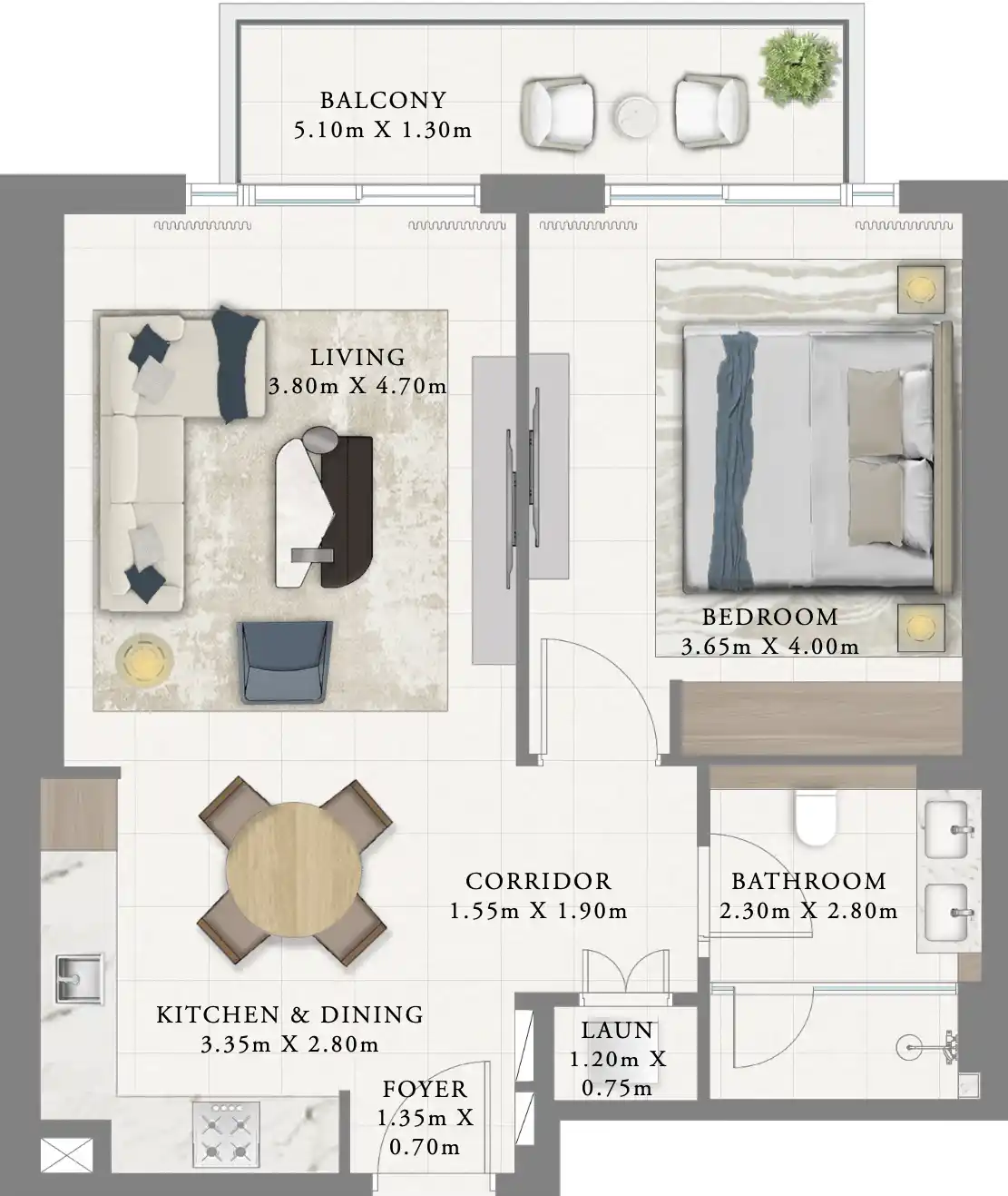 Floor Plans of Emaar Marina Cove