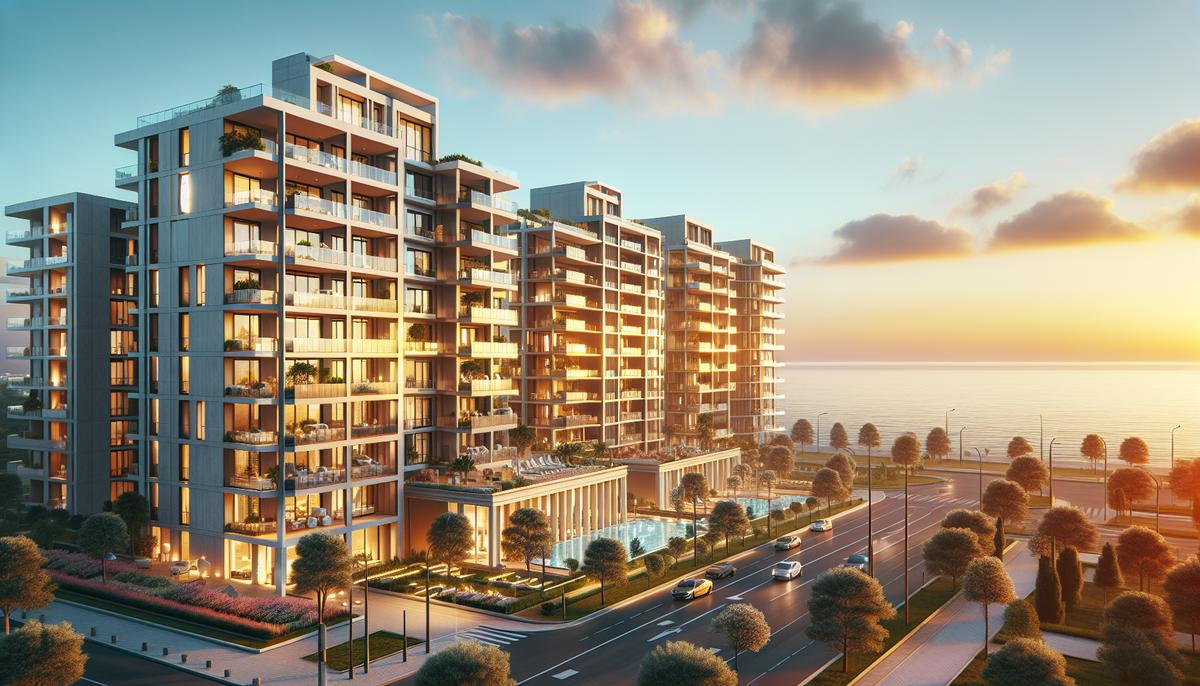 Доходность аренды в пригородах Батуми: практическое руководство Красивая квартира в пригороде Батуми с видом на зелень и побережье