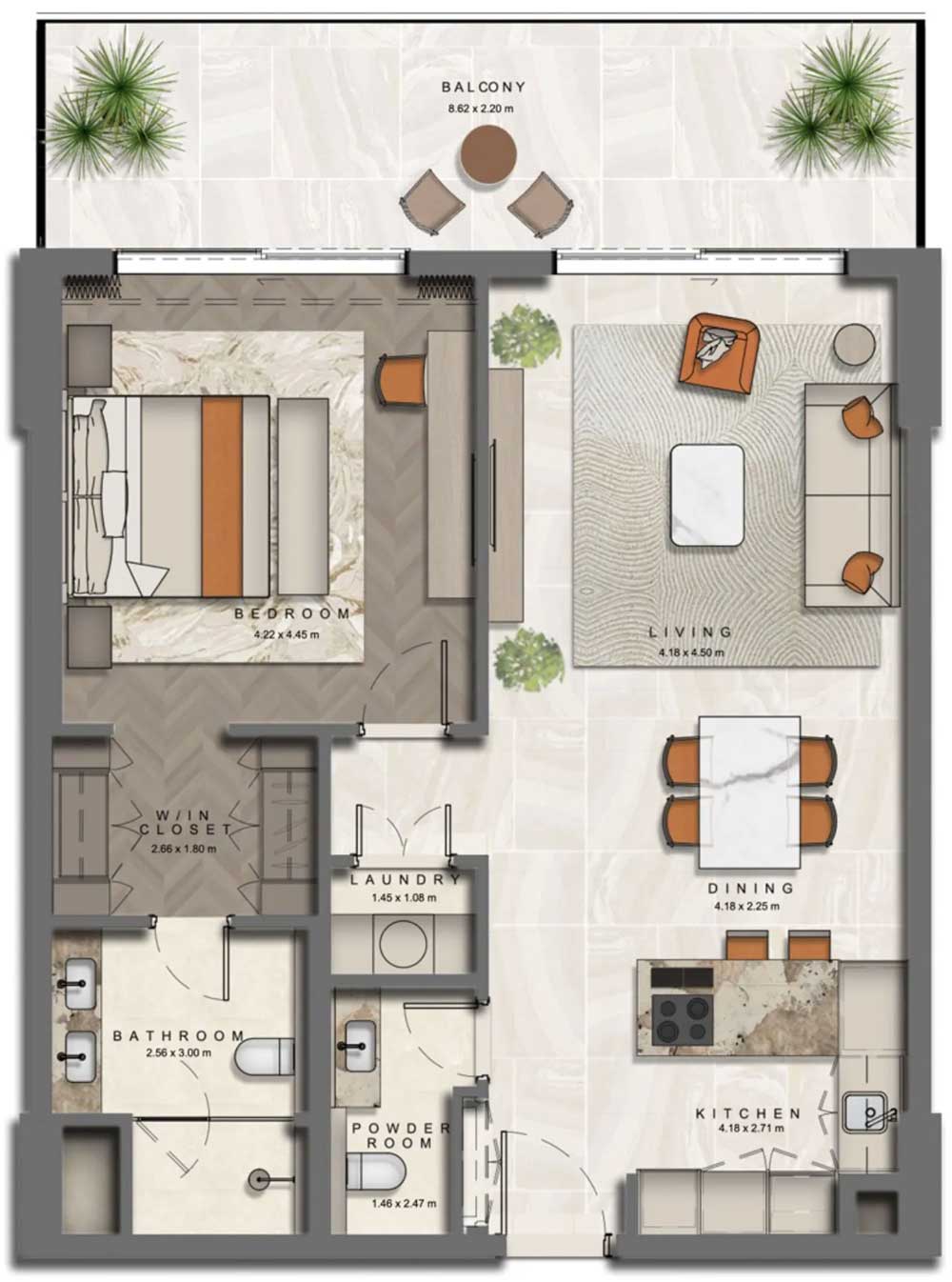 Floor Plans of Aldar The Arthouse