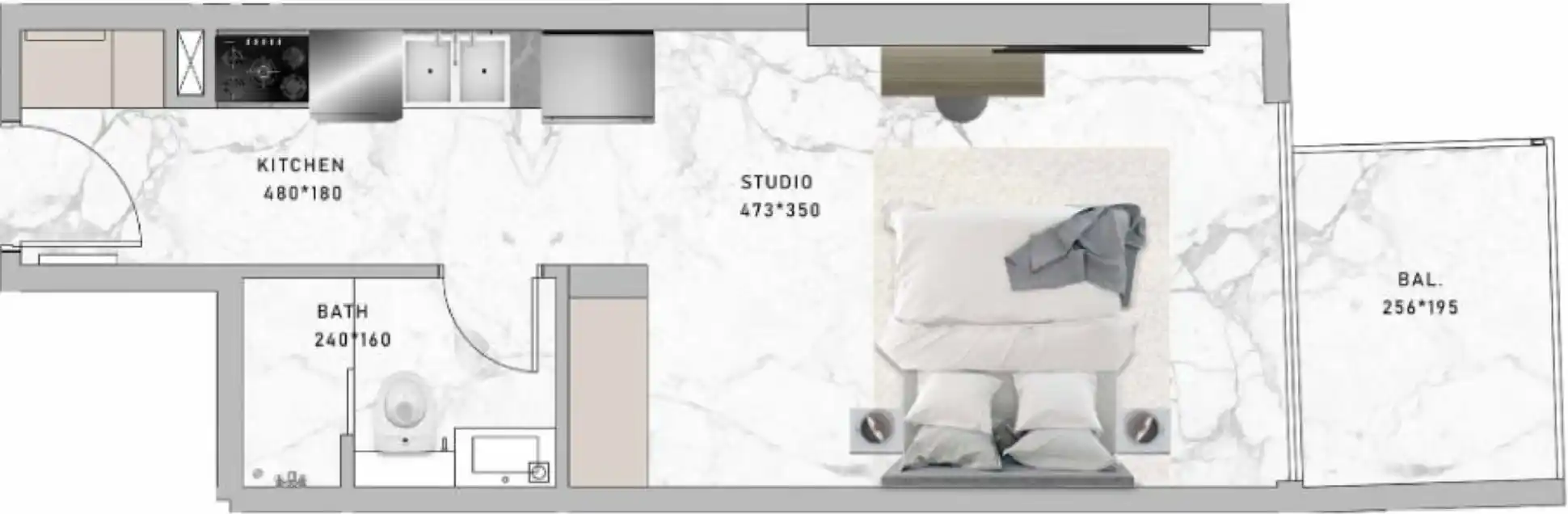 Floor Plans of Al Serh Residences 11