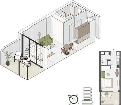 Floor Plans of EVERGR1N HOUSE 2 by Object 1