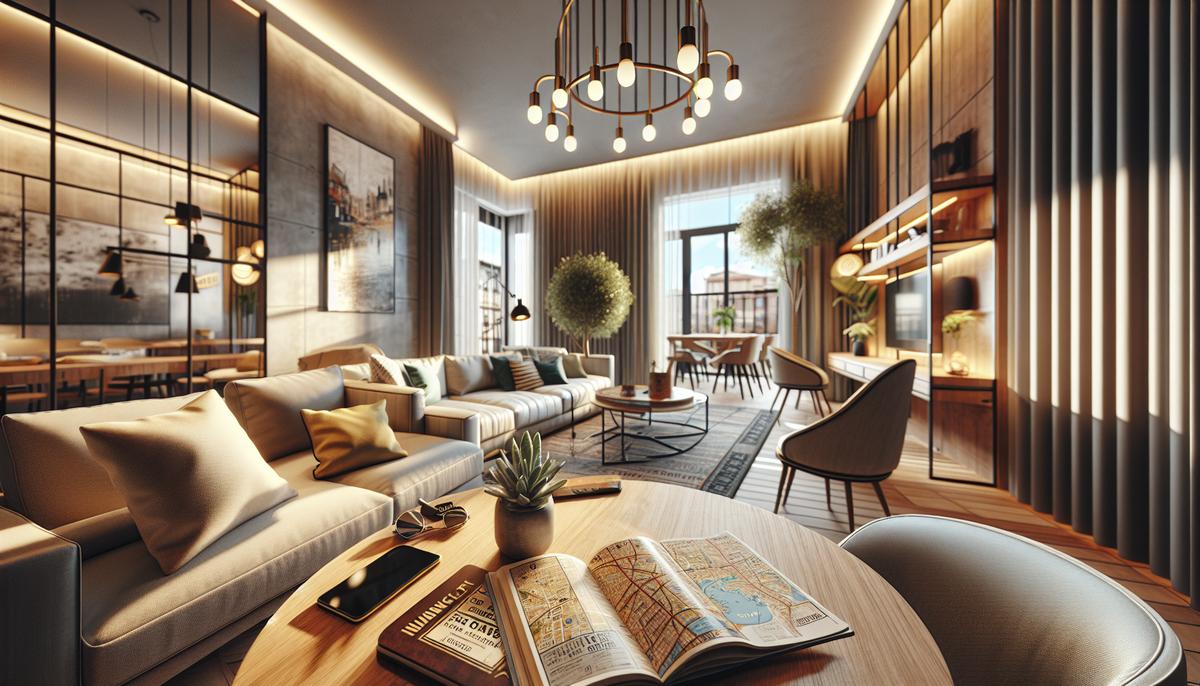 Инвестиции в квартиры под сдачу туристам в Тбилиси Квартира в Тбилиси, подготовленная для туристической аренды