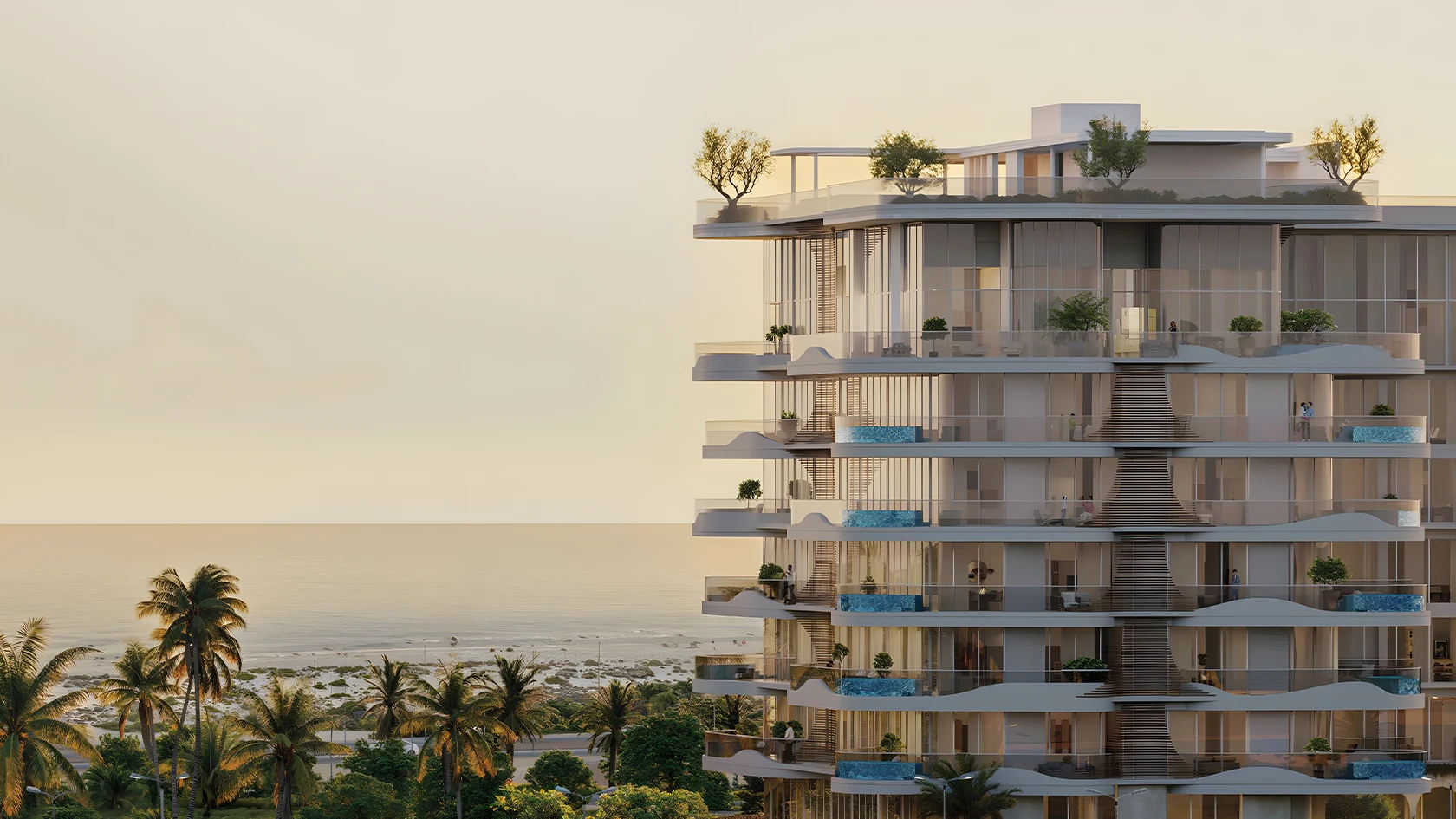 La Perla by BNW Developments – Апартаменты в Рас-эль-Хайме на острове Al Marjan