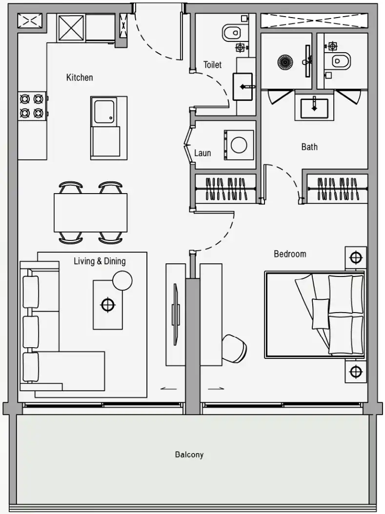Floor Plans for Oxford Cove by Iman in Dubai