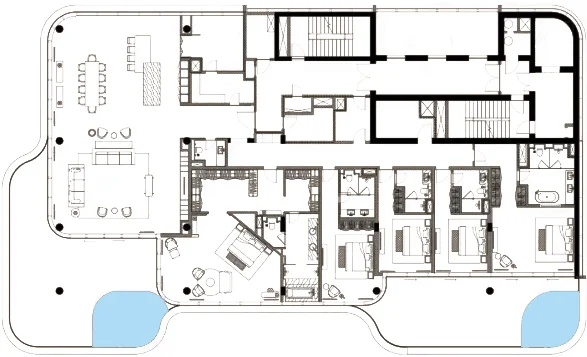 Floor Plans for Sensoria at FIVE Luxe JBR in Dubai