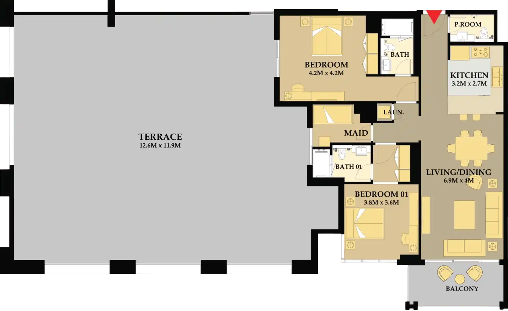 Floor Plans of Riva Residence