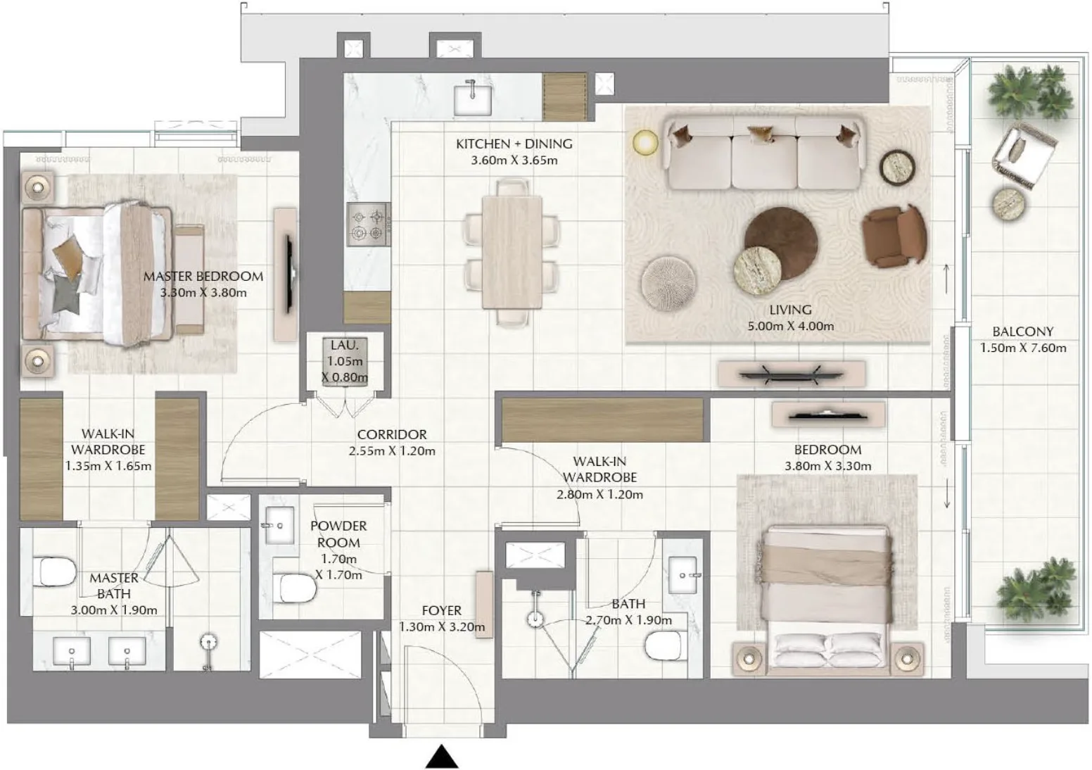 Floor Plans for Emaar Valia in Dubai