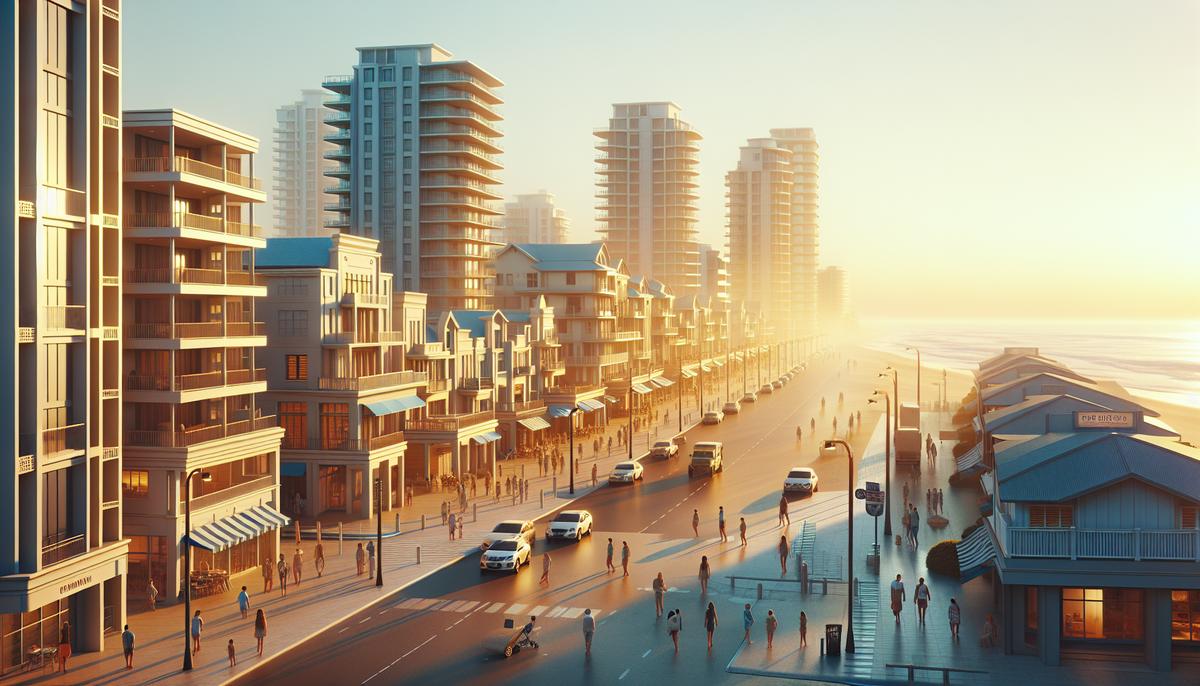 Первая линия vs вторая: сравнение по цене и удобству вид на пляж и прибрежные дома