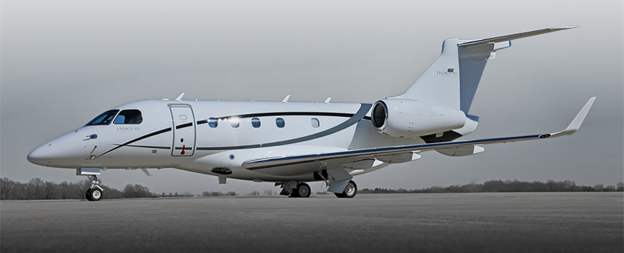 Book Private Air Charter on Legacy 450/500